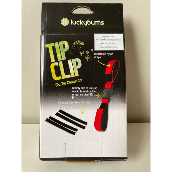Lucky Bums Tip Clip Ski Tip Connector - Picture 2 of 4